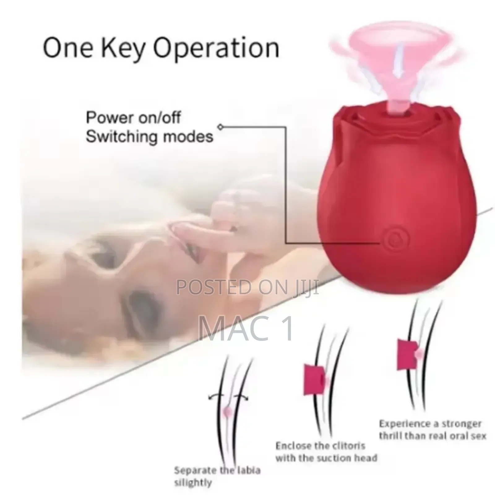 Powerful Rose Licking Vibrator – Usb Rechargeable Discreet