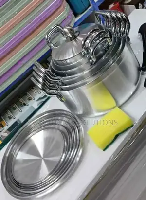 Stainless Steel Cookware Set/Sufuria/Pot -14 Pieces