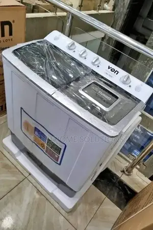 Von 10kg Twin Tub Semi-Auto Washing Machine Wash and Dry