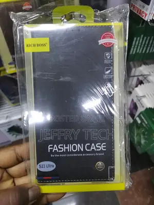 Wefor Richboss Flip Leather Cover for Galaxy S23 Ultra