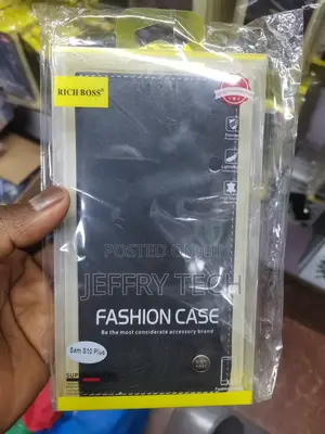 The Little Shop Richboss Leather Flip Case for Galaxy S10 +
