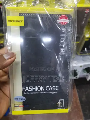 Hitfit Rich Boss Flip Case Leather for Galaxy Note 20 Ultra