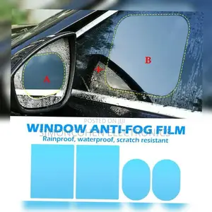 4 PCS Car Window Anti Fog Rainproof Window