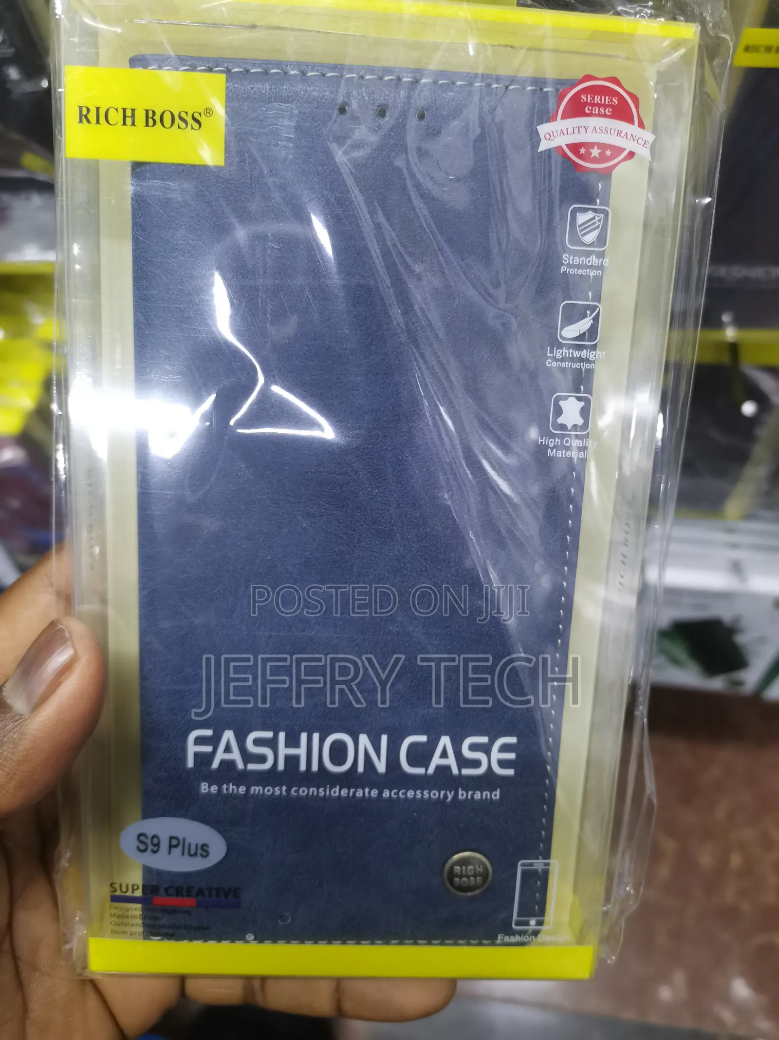 Skytree Richboss Flip Leather Case for Samsung Galaxy S9+