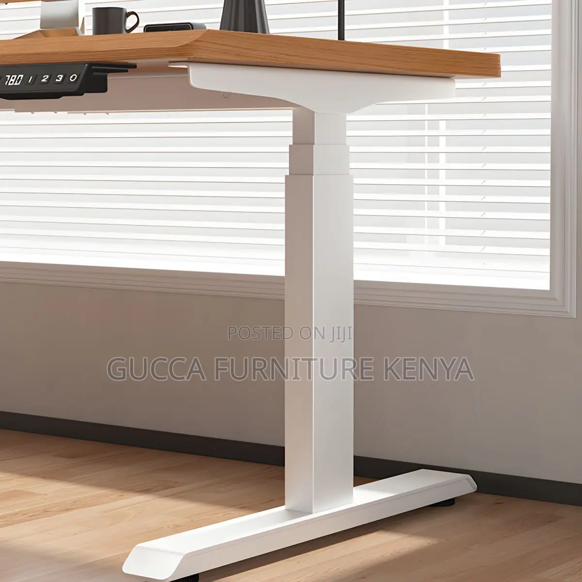 Office Tables:160cm Solid Wood Rectangular Top Standing Desk