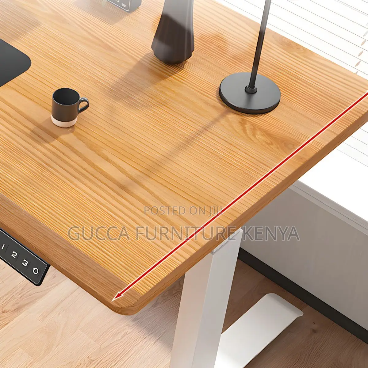 Office Tables:160cm Solid Wood Rectangular Top Standing Desk