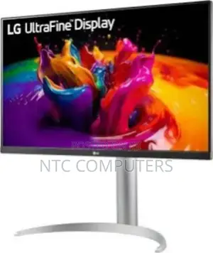 Lg 27" Uhd Monitor, Tilt/Pivot/Height Adjust