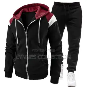 Plain Zipped Tracksuits