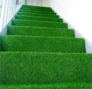 Non-Slip Green Grass Carpet for Staircase- Nairobi