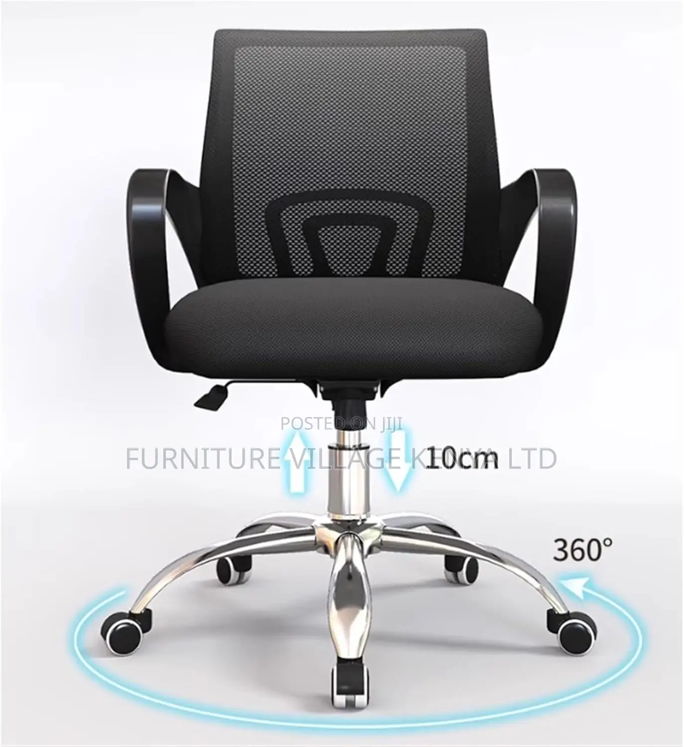 Office Desk: Medium -Back Task Computer Chair
