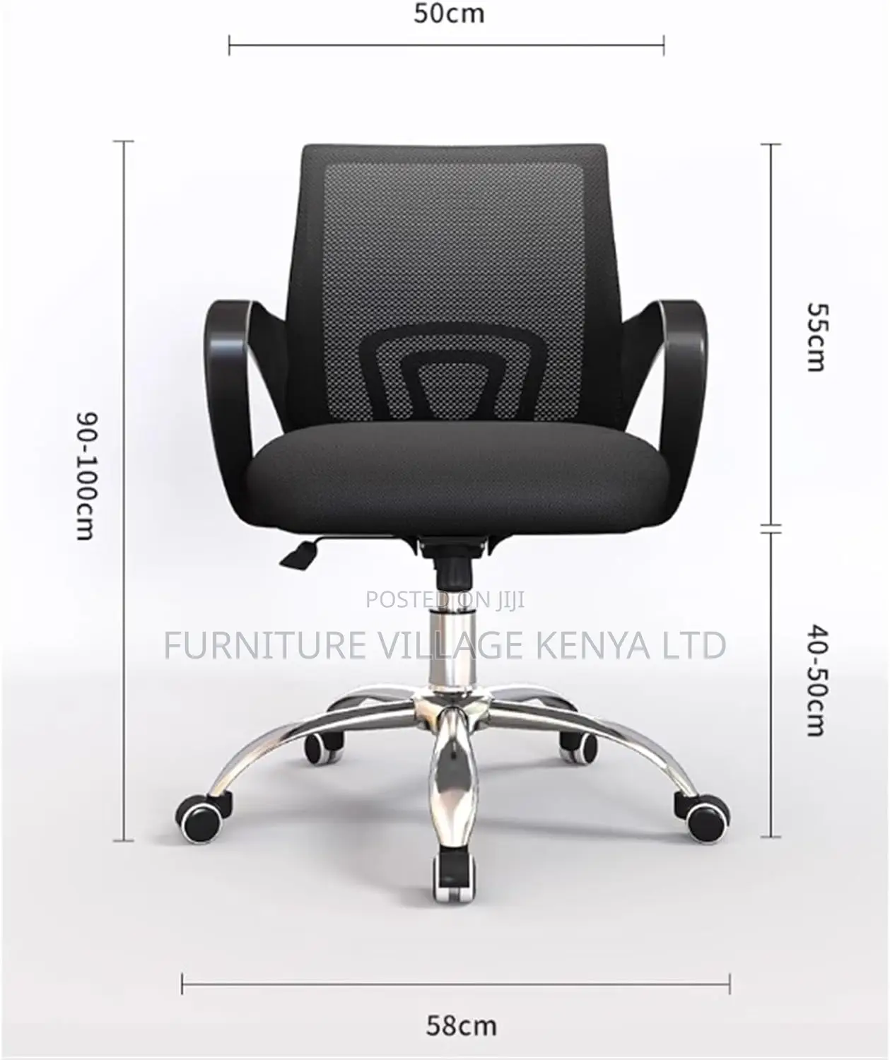 Office Desk: Medium -Back Task Computer Chair