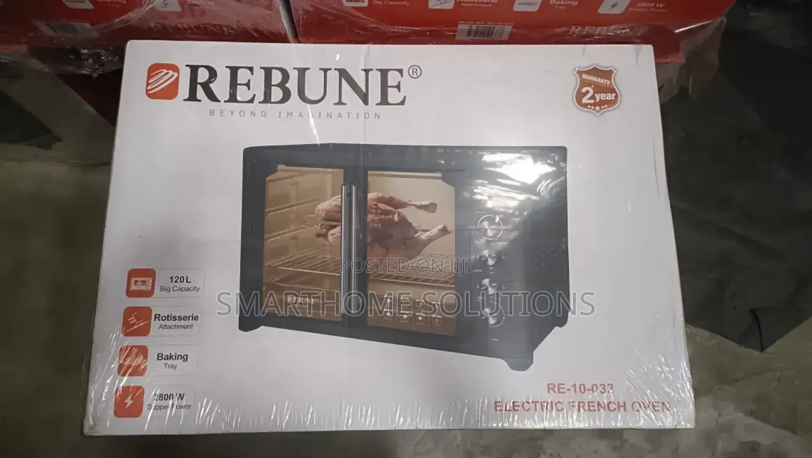 Rebune 120litres Double Commercial Oven