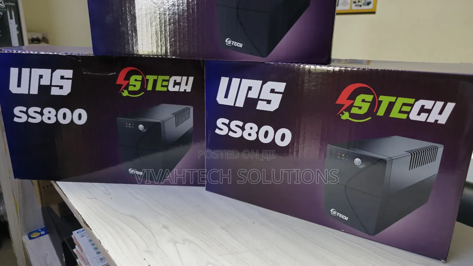 S Tech 800va Ups Ss800 480w