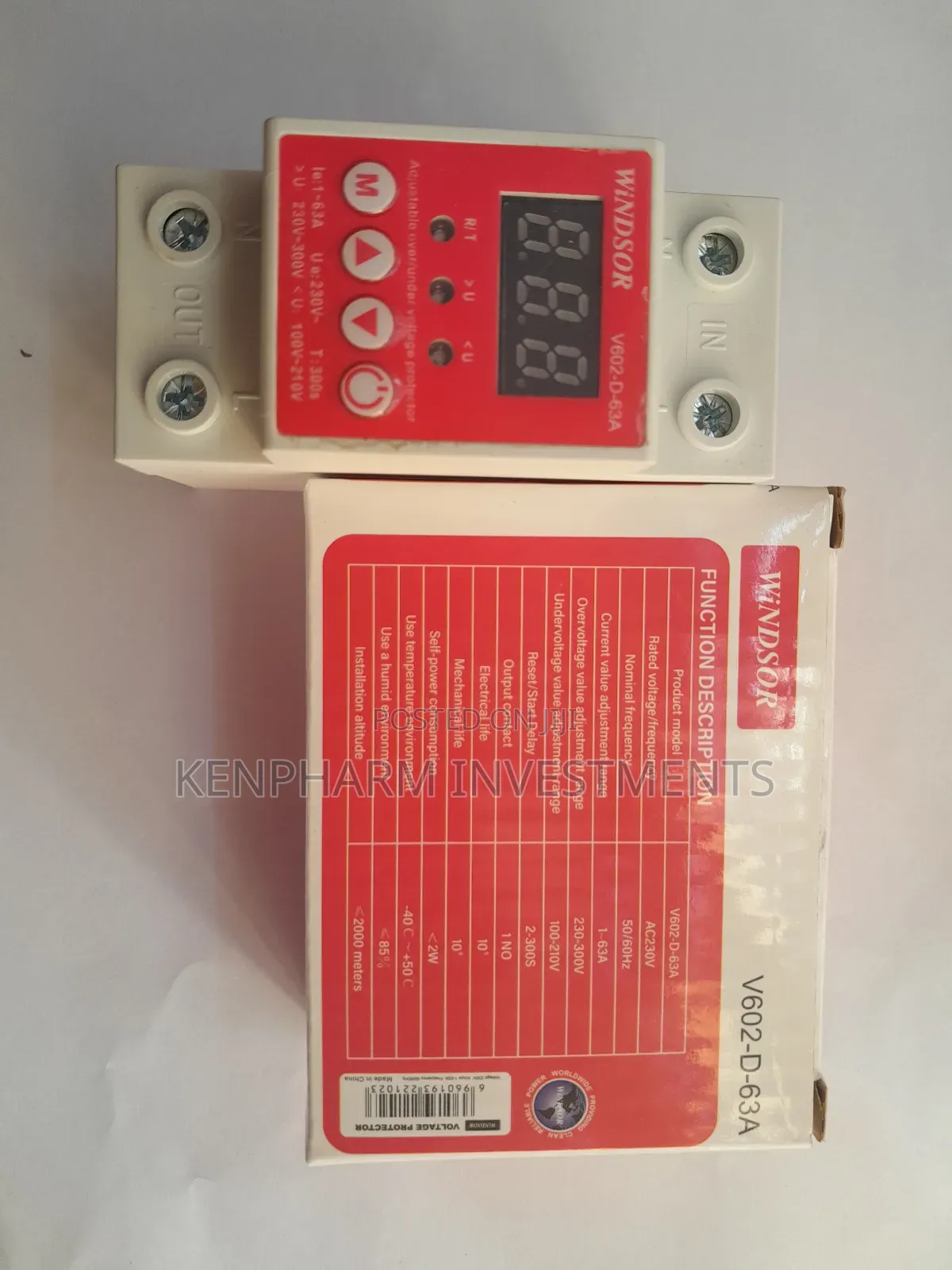 Adjustable Voltage Protector: Windsor