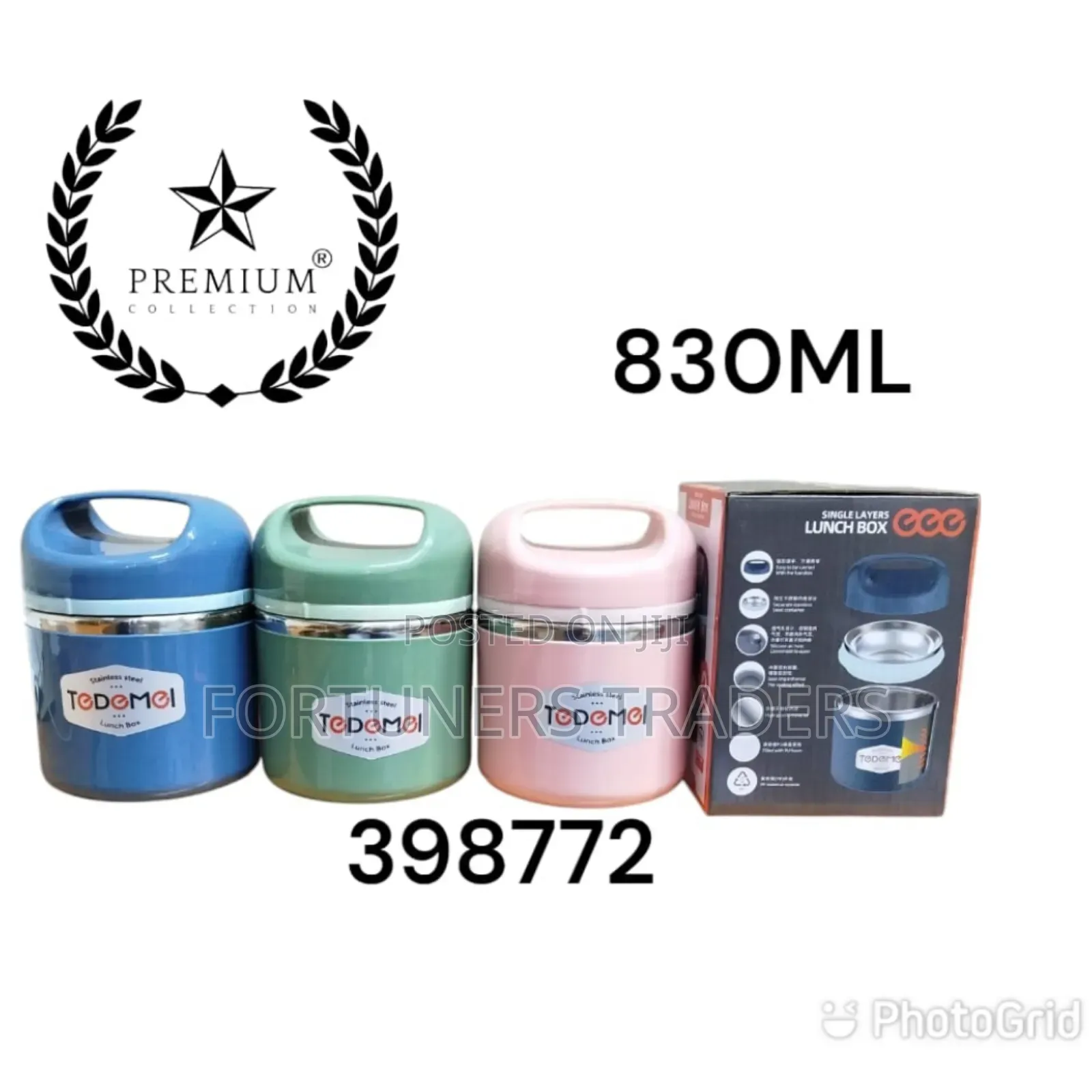 830ml Food Flask Unbreakable Heavy