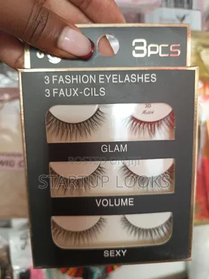 3pcs Eyelashes Volume Eyelashes + Free Lash Applicator