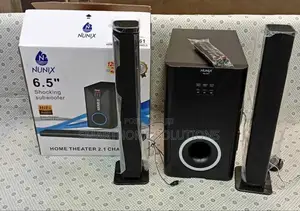 Nunix 2.1ch Soundbar A61 Home Theater System 12000watts