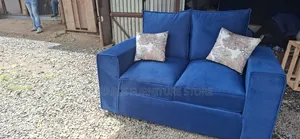 2 Seater  Sofa Royal Blue