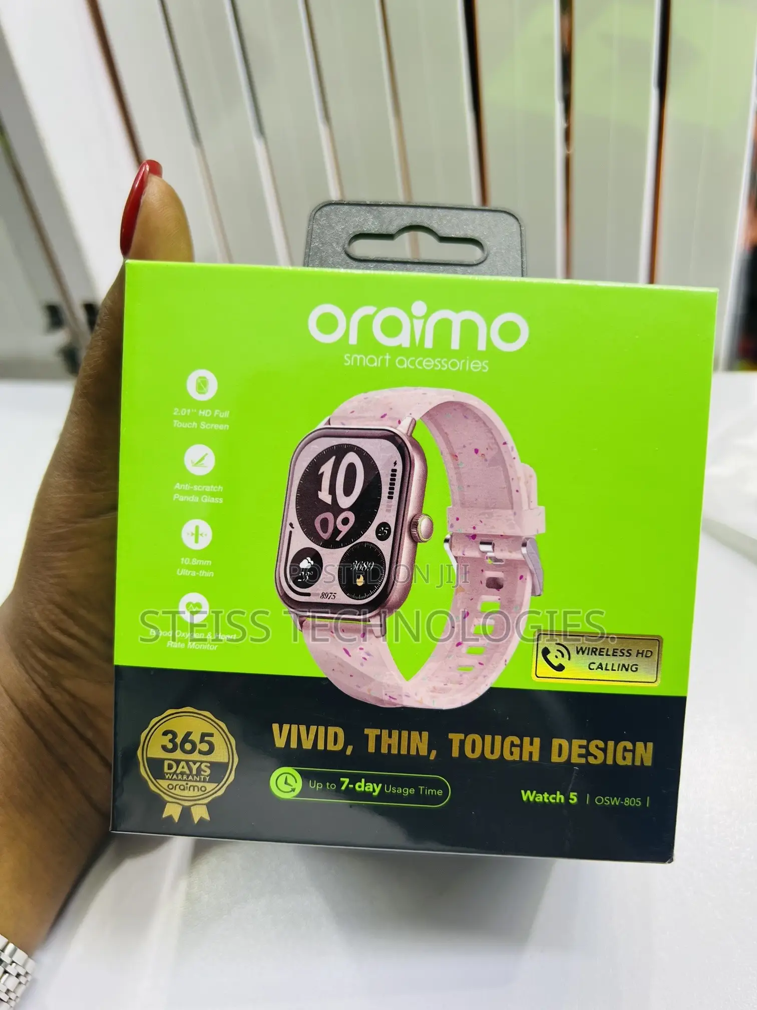 Oraimo Smartwatch Watch 5 Pink