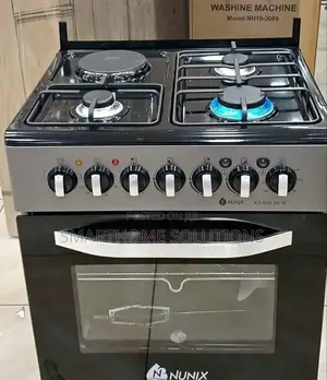 Nunix 3gas+1hotplate Model Kz-660-3g1e 60*60 Cooker