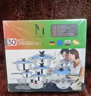Cookware-Marwa-Germany-30-Pieces-Longlife-Cookware-Set