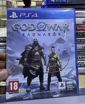 Well Used God of War Ragnarock Ps4 Game