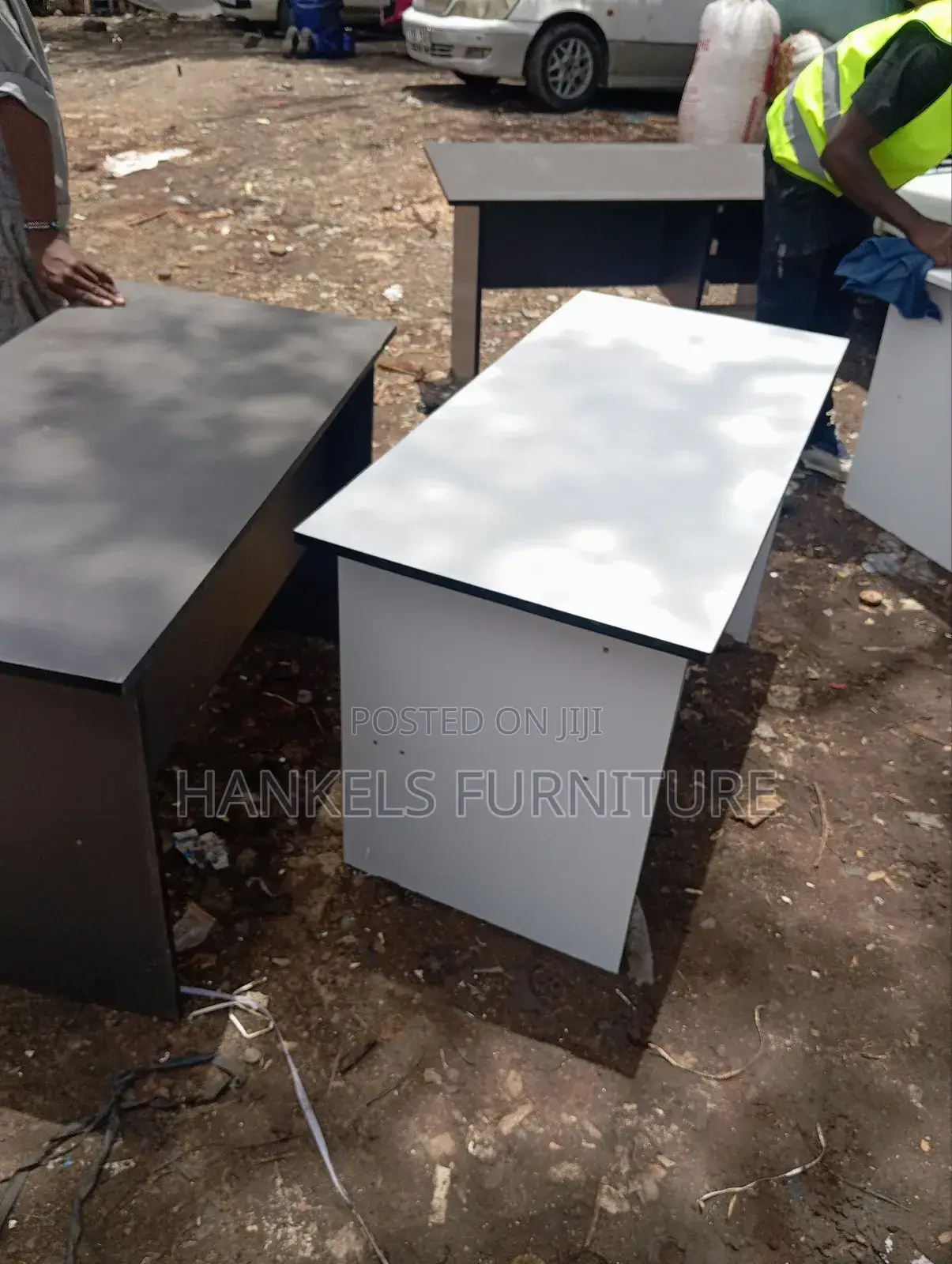 White Studying Desk