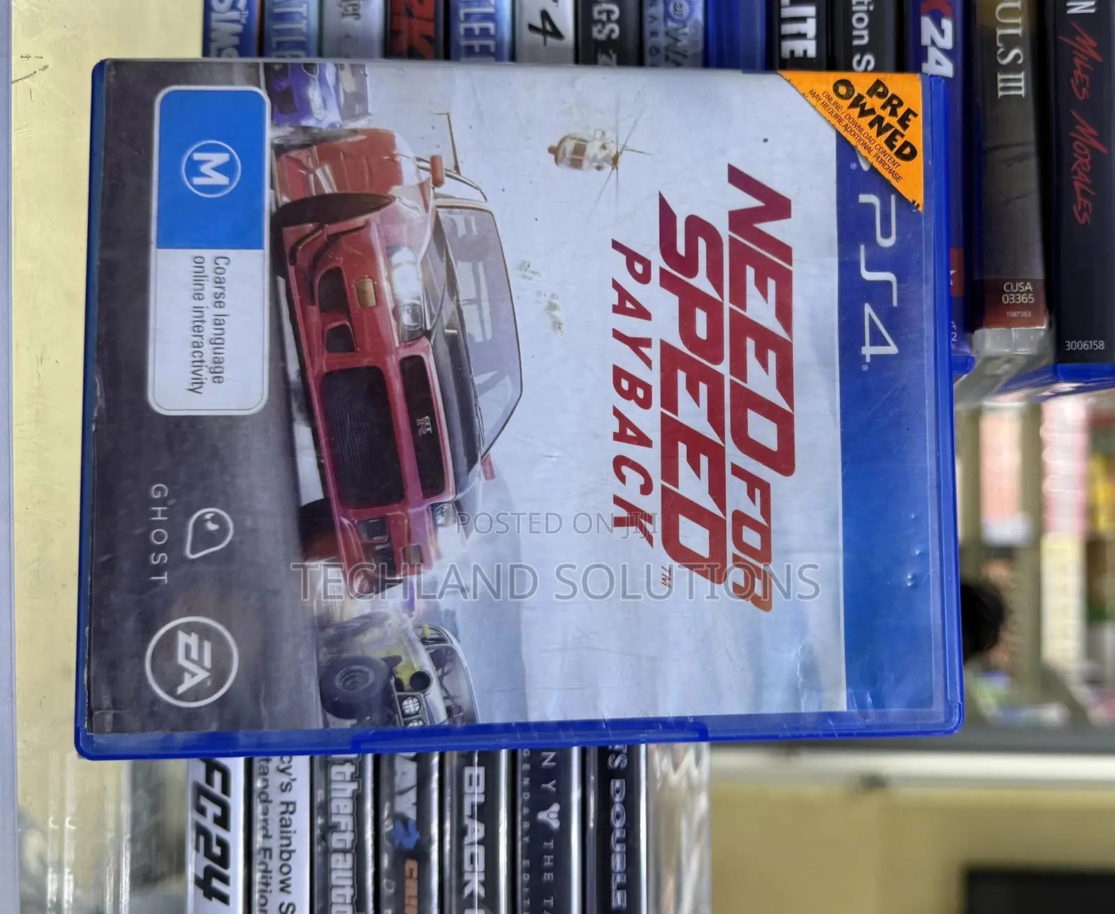 Well Played Need for Speed Payback Ps4 Game
