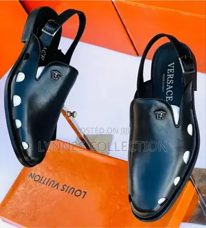 Strappy Leather Mules