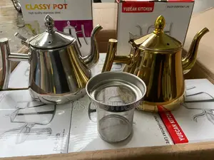 2l Stainless Steel Teapot With Infusion Set,