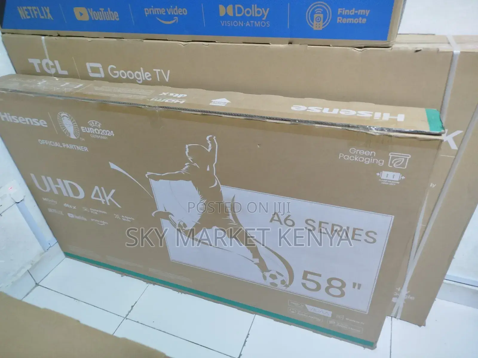 Hisense 58 Inch Smart Uhd Tv 58a6h
