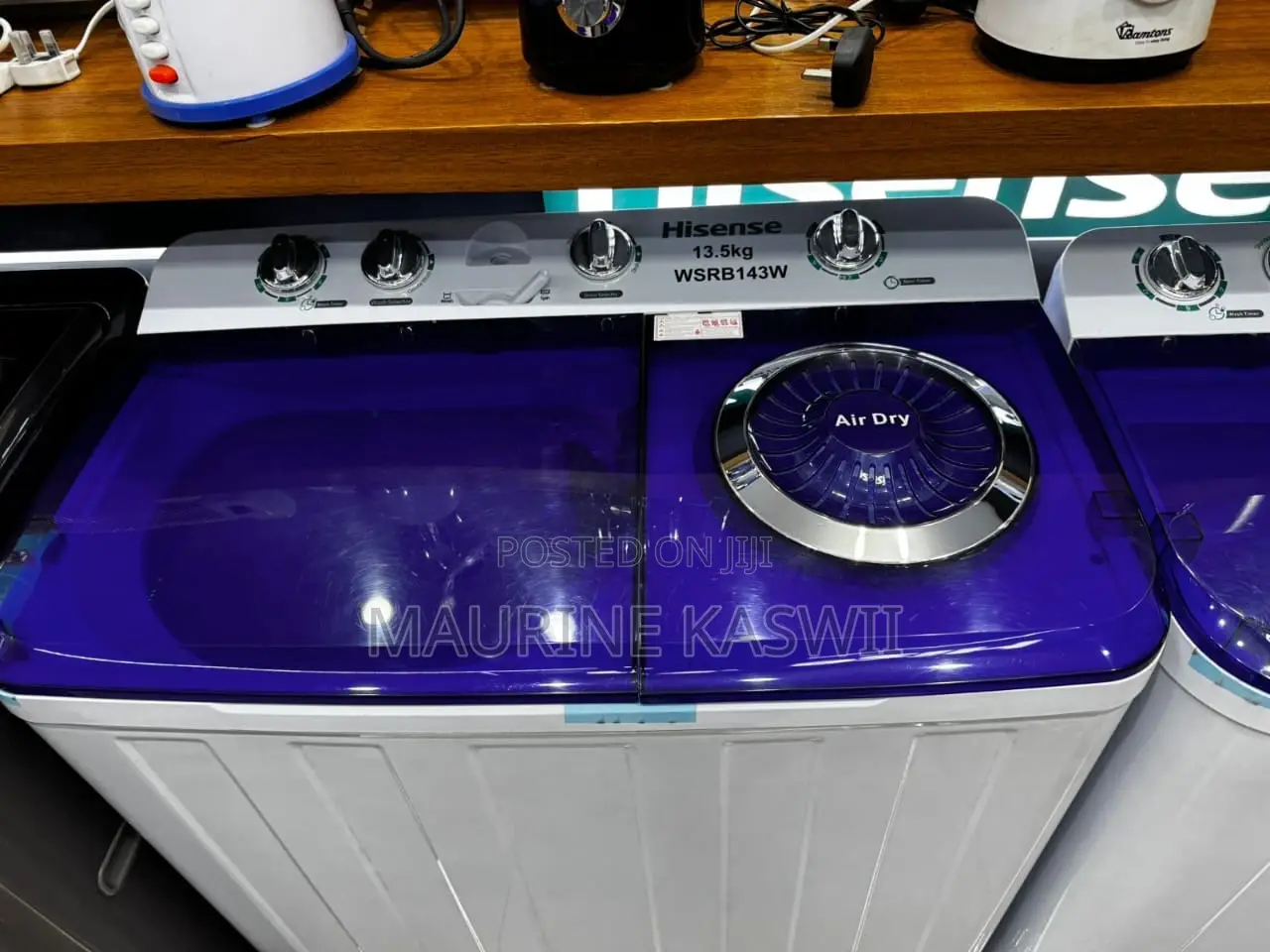 Hisense Top Load 13.5kgs Semi