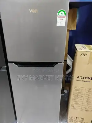 Von Vart-25nhs Double Door Fridge 220l Silver