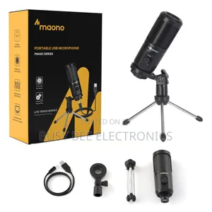 Maono Au-Pm461tr Usb Condenser Microphone (Black)