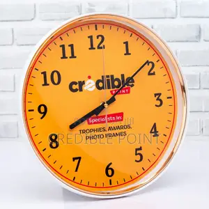 Gold Edged Clock.