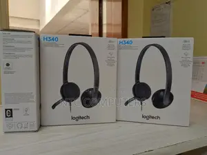 <<Logitech H340 USB Headset With Noise- Mic - / 981-00