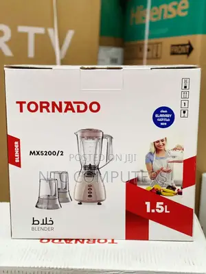 Tornado Food Processor 1000 Watt, 2 Liter Bowl, 1.5