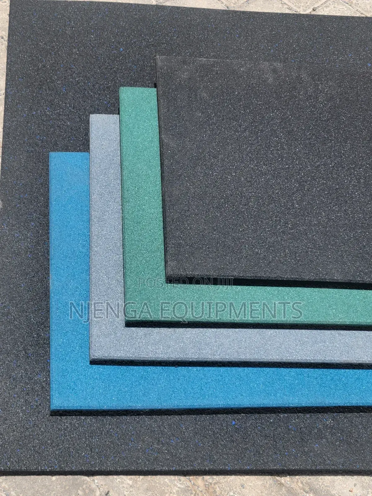 20mm Rubber Gym Mats Available