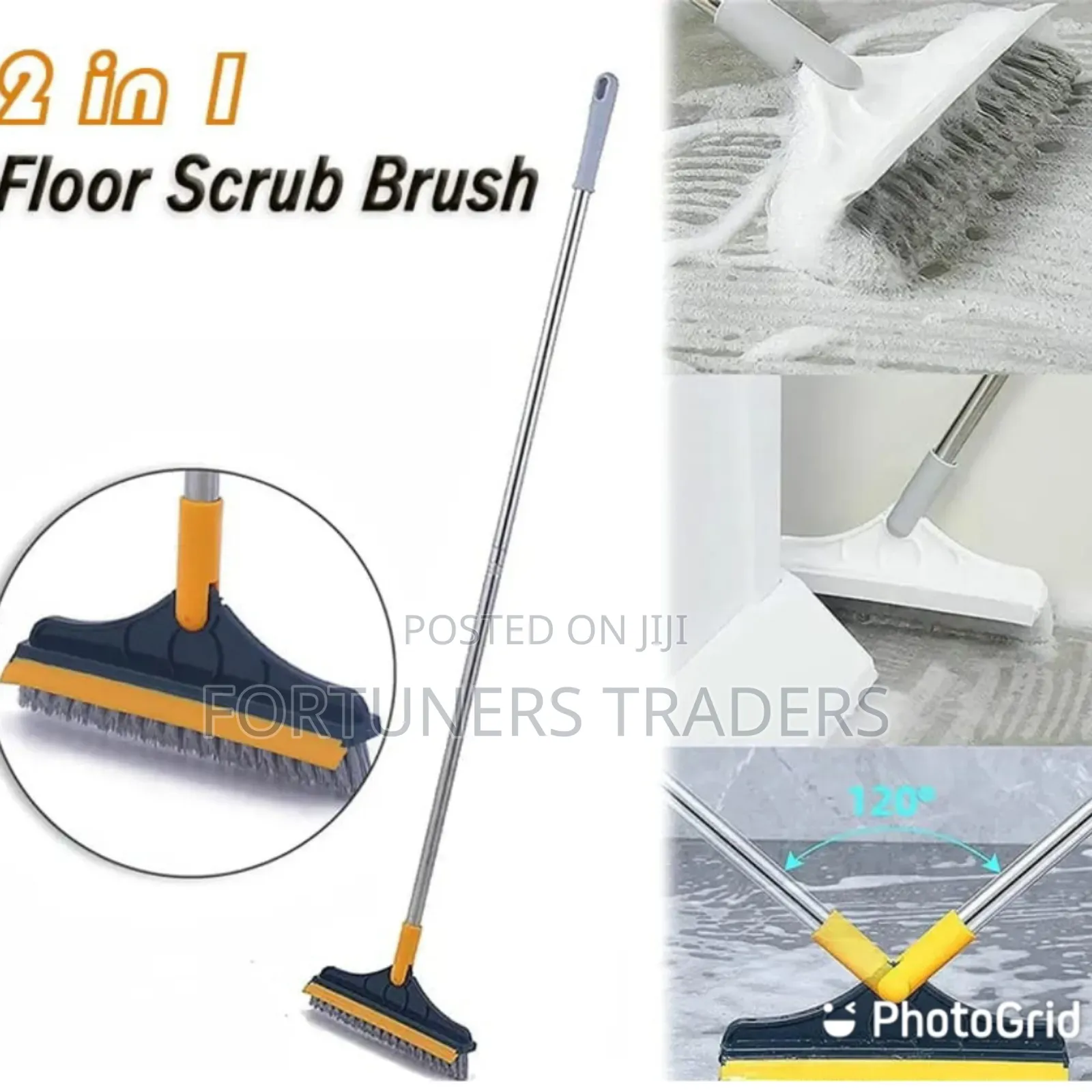 2 in 1 v-Shape Magic Broom and Squeeze