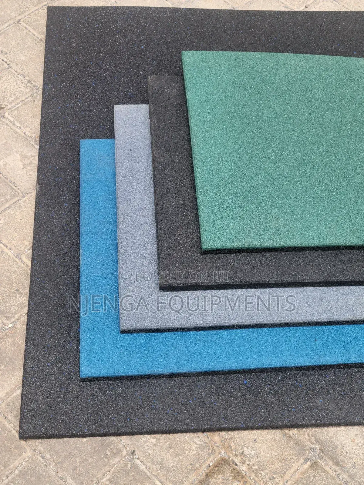 Gym Tiles for Impact Reduction 20mm Thickness