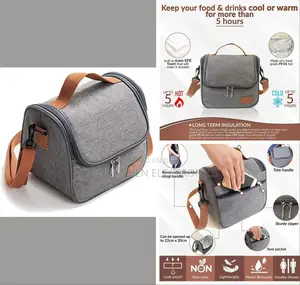Large Capacity Classic Insulated Lunch Bag