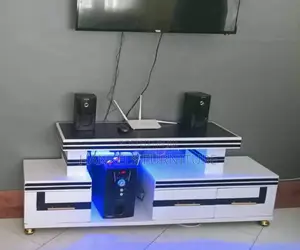 Blue Light Tv Stand