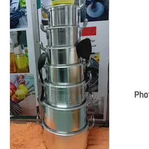Stainless Sufuria Tornado 14-PCS Stainless Steel Cooking Set