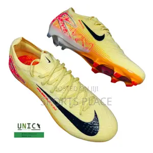 New Light Laser Orange Nike Zoom Football Soccer Boots