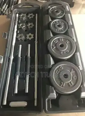 50kg Chrome Dumbbell Set