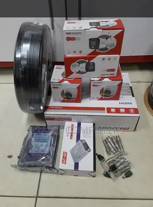 Hikvision 4 Channel CCTV Kit 24/7 Full Time Colored 2mp