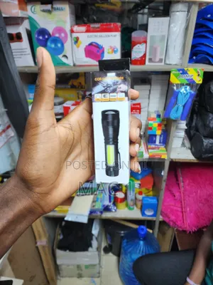 Telescopic Pocket Size Military Grade Zoom Torch Metallic