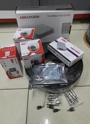 Hikvision Full Color 4 Channel Complete Set CCTV Camera