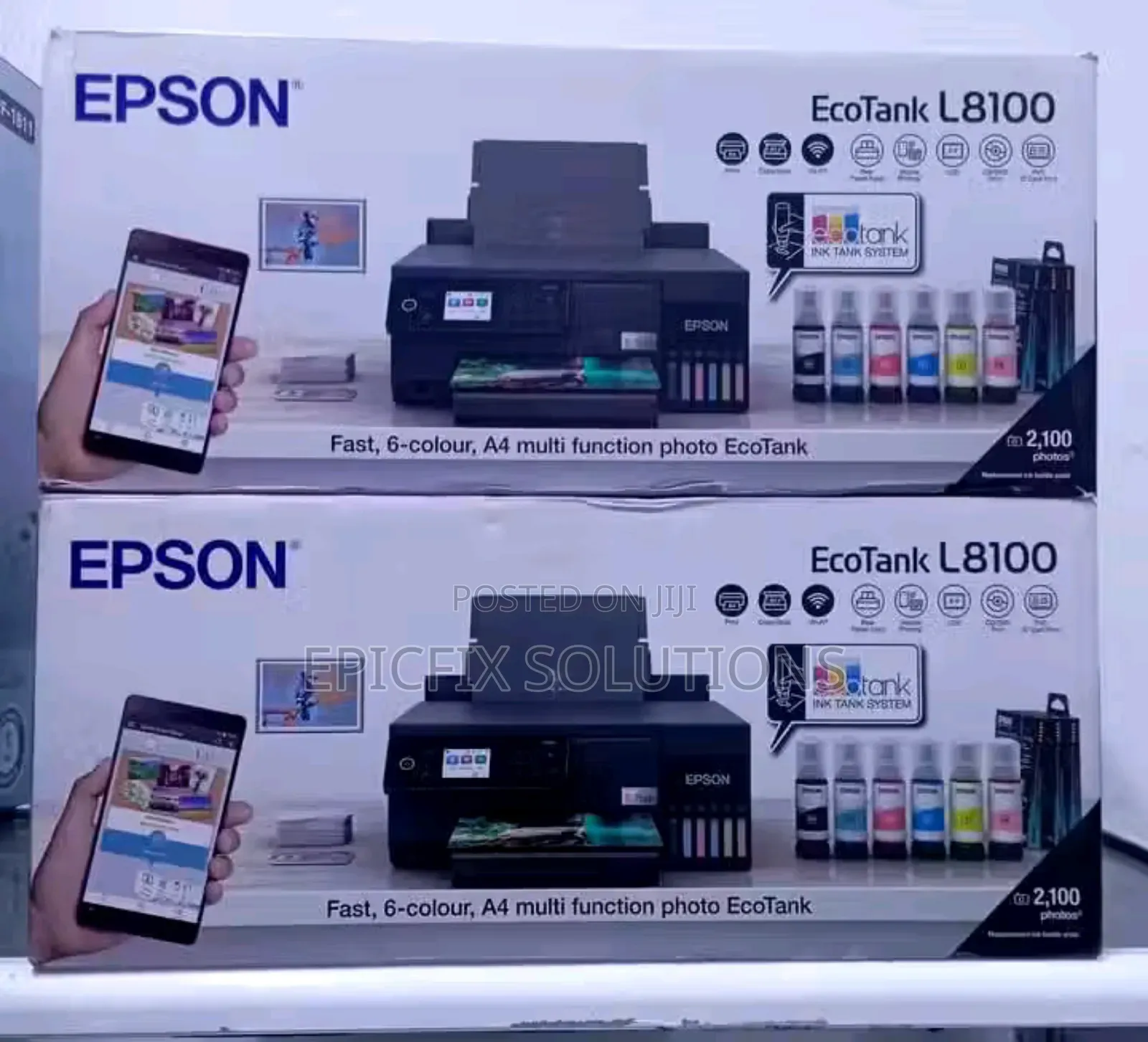 Fast,6 Colour,A4 Multifunction Epson Printer