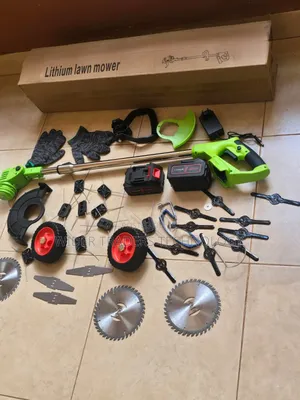 48v Cordless Brush Cutter With Trolly Legs
Has 2 Batteries
